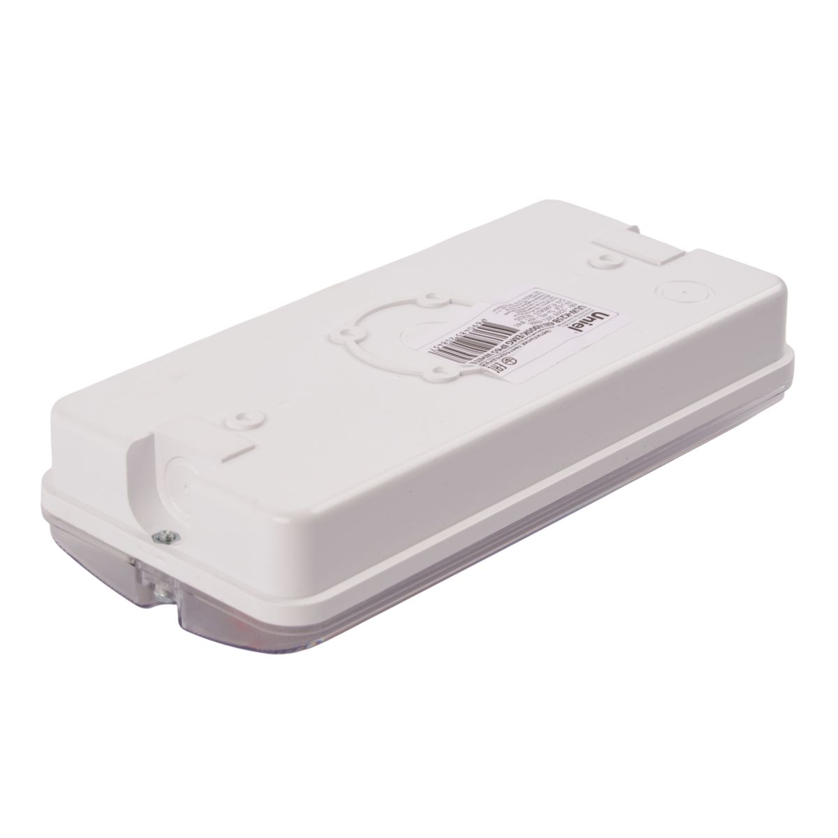 Светильник пылевлагозащищенный Uniel ULW-K25B 6W/4000K/EMG IP65 WHITE UL-00013352 в Санкт-Петербурге