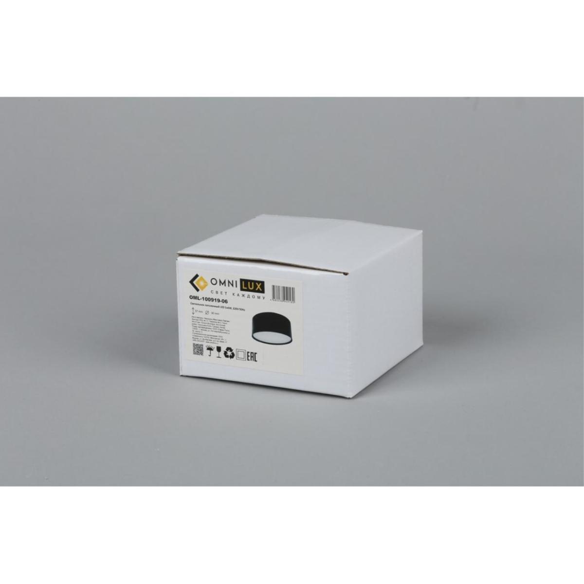 Потолочный светодиодный светильник Omnilux Salentino OML-100919-06 в Санкт-Петербурге