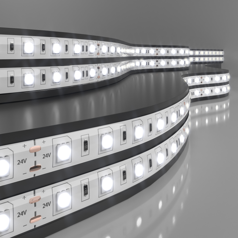 Светодиодная лента Elektrostandard 24V 14,4W 60Led 5050 IP65 дневной белый, 5м 4690389167744 в Санкт-Петербурге