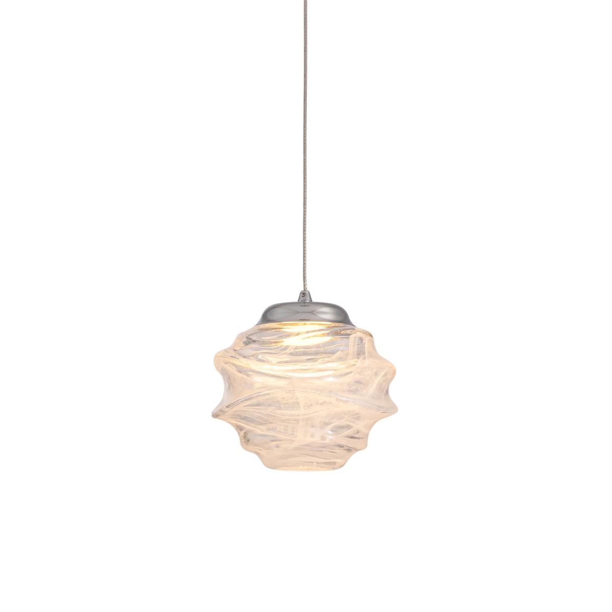 Подвесной светильник Delight Collection MD25030003-1A chrome/clear в Санкт-Петербурге
