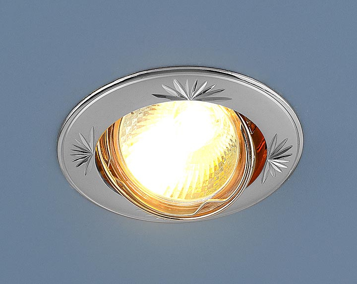Встраиваемый светильник Elektrostandard 104A MR16 PS/N перламутровое серебро/никель 4690389060236 в #REGION_NAME_DECLINE_PP#