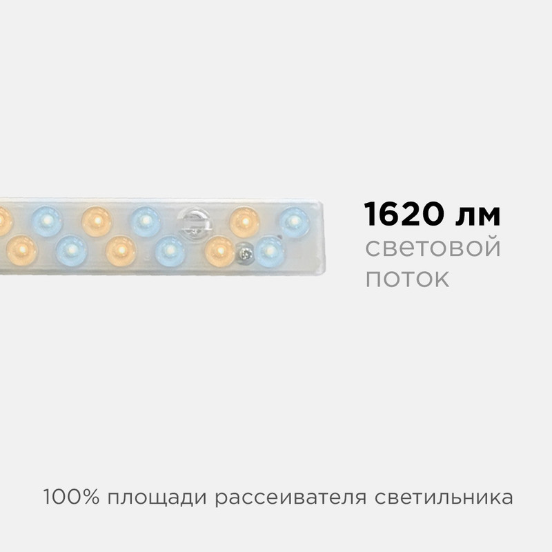Светодиодный модуль со встроенным драйвером Apeyron 230В 2835 18Вт 1620 лм 3000+6500К 02-53 в Санкт-Петербурге
