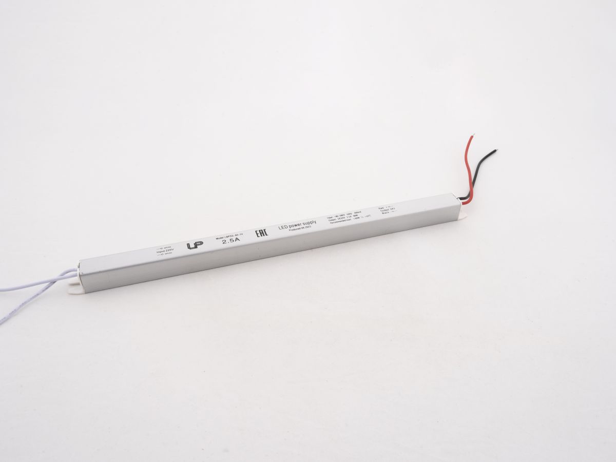 Блок питания LEDS POWER 60Вт 24В Super Slim 390133 в Санкт-Петербурге