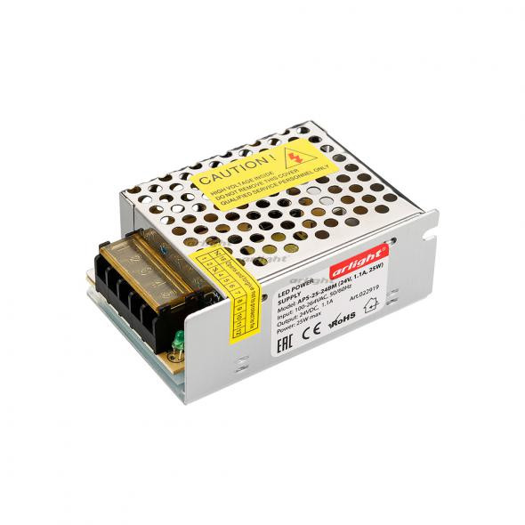 Блок питания Arlight APS-25-24BM (24V, 1.1A, 25W) 022919 в Санкт-Петербурге