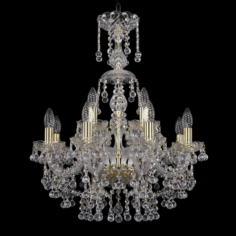 Подвесная люстра Bohemia Ivele 1409/8+4/195/XL-68/G в Санкт-Петербурге