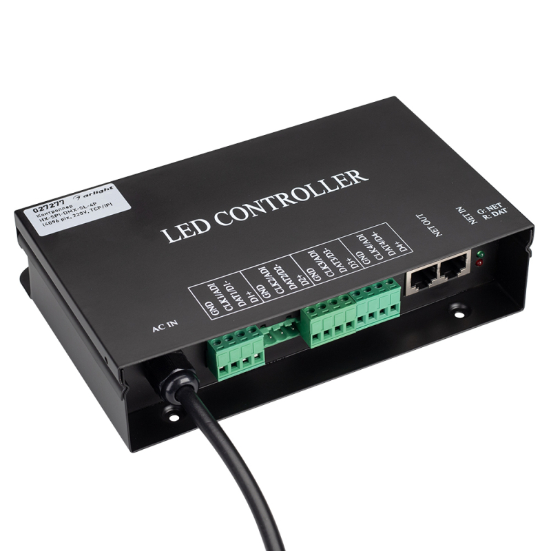Контроллер Arlight HX-SPI-DMX-SL-4P (4096 pix, 220V, TCP/IP, add, ArtNet) 027277 в Санкт-Петербурге