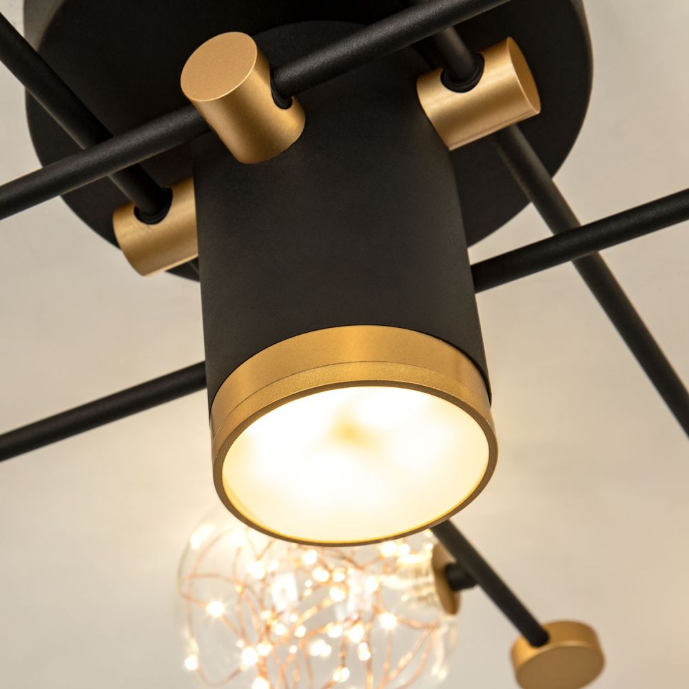 Потолочная люстра LED4U L3115-8 в Санкт-Петербурге