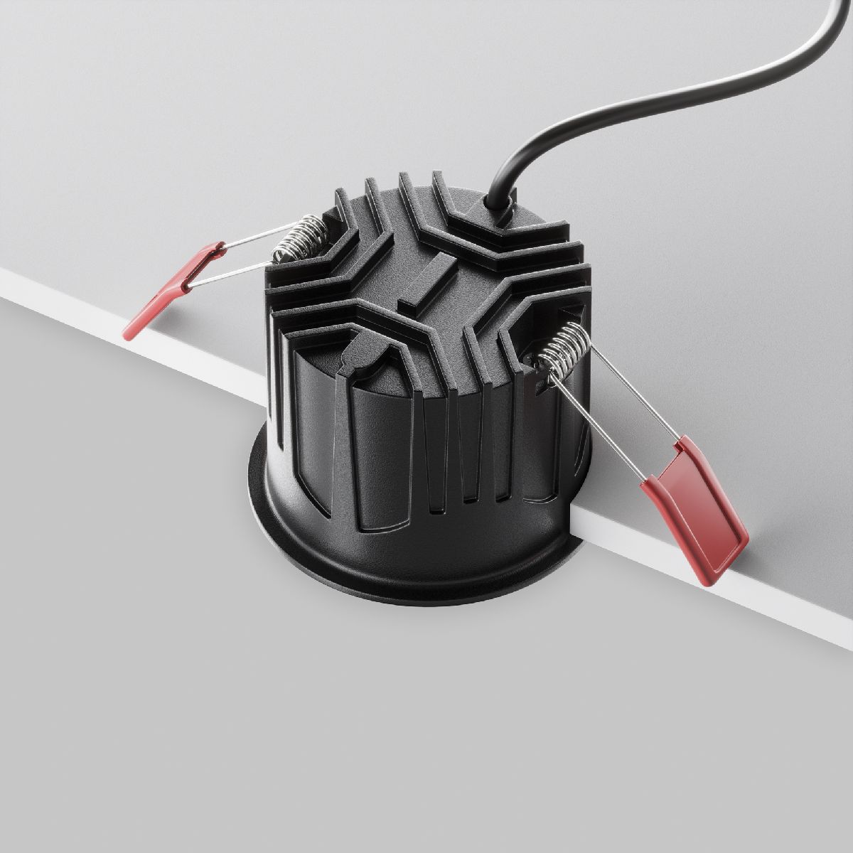 Встраиваемый светильник Maytoni Alfa LED DL043-01-15W3K-RD-B-1 в Санкт-Петербурге