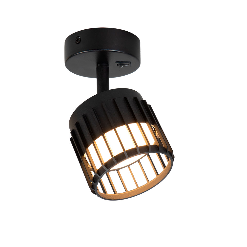 Спот Arte Lamp Atria A8031AP-1BK в Санкт-Петербурге