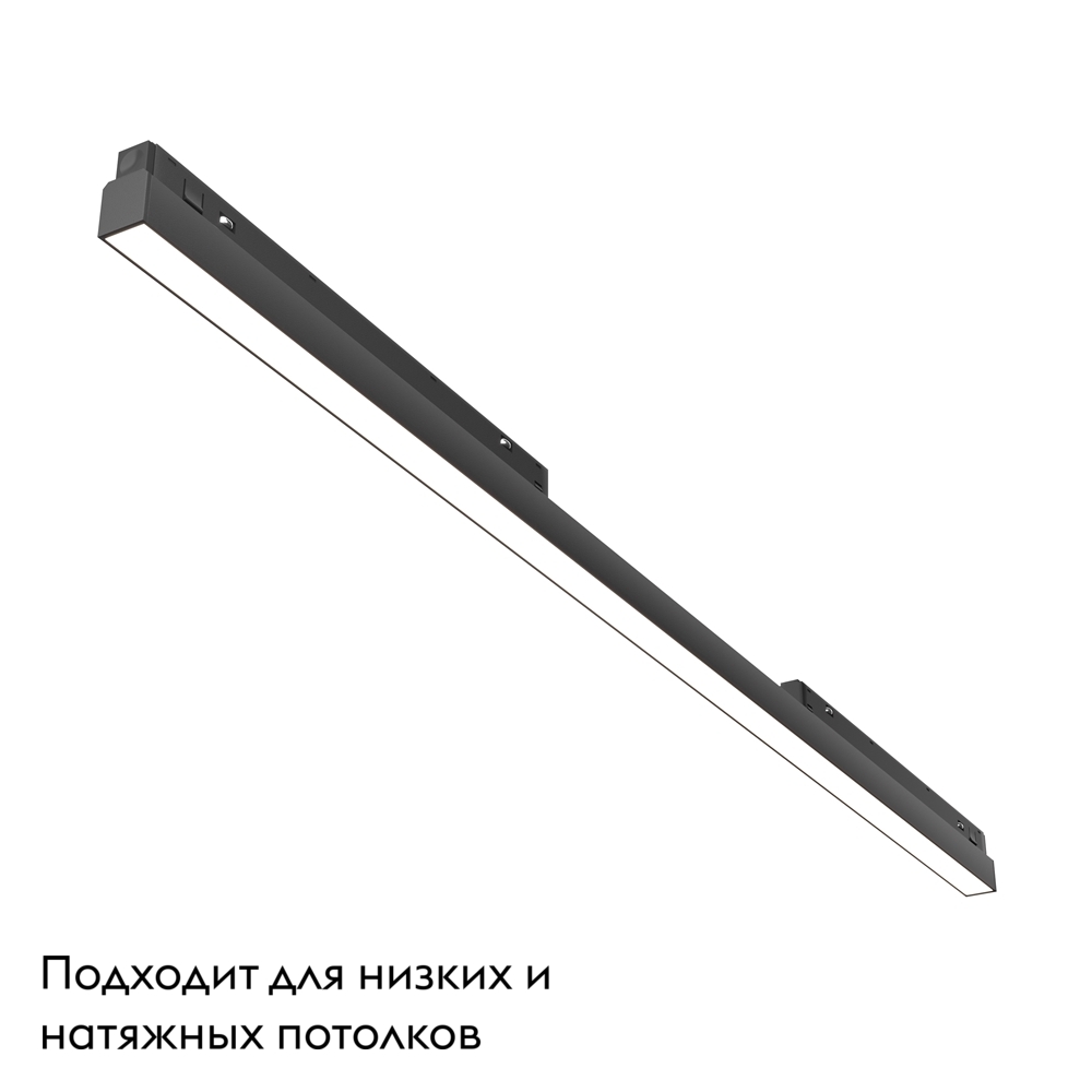 Трековый светильник Maytoni Technical Magnetic track system Exility Basis TR030-2-30W4K-B в Санкт-Петербурге