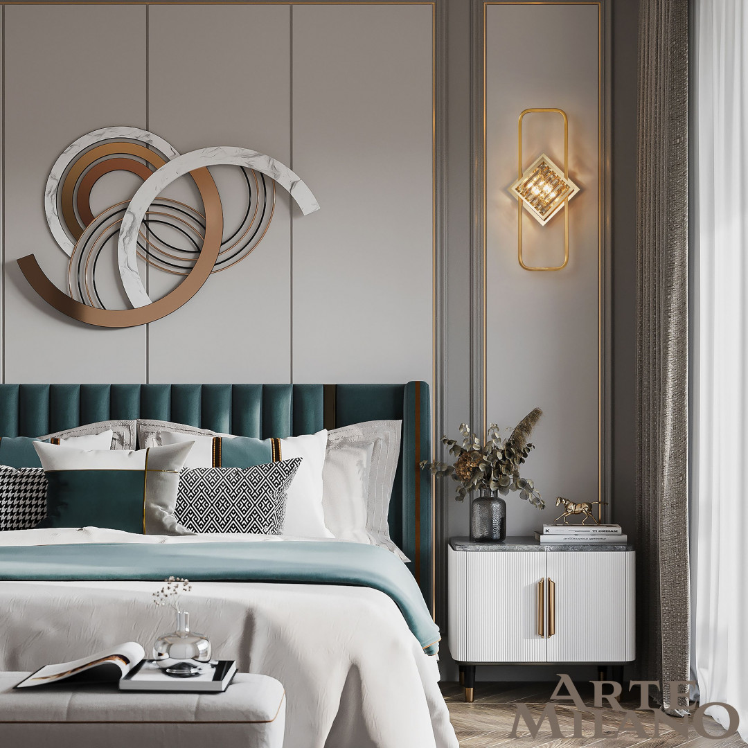 Настенный светильник Arte Milano 1852B.D280.H630.E14.2 G в Санкт-Петербурге