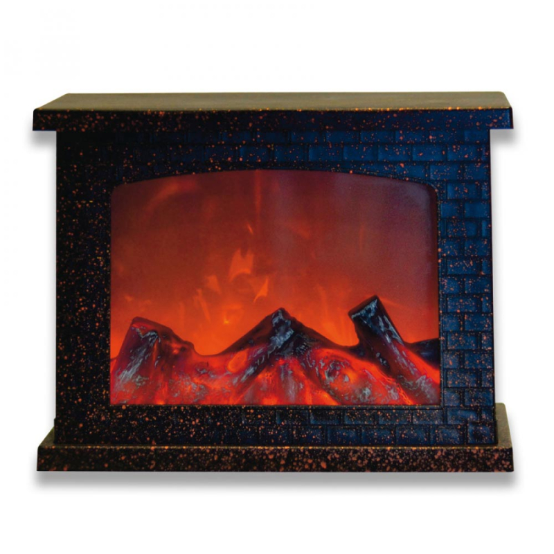 Фигурка светодиодная «Камин» Uniel (UL-00007291) ULD-L2821-005/DNB/Red Brown Fireplace в Санкт-Петербурге