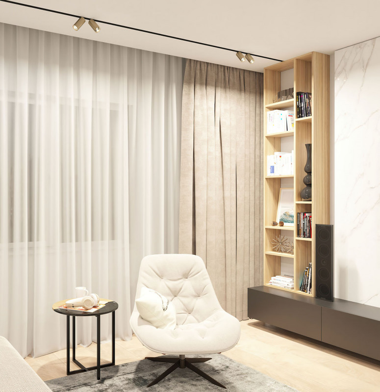 Трековый светильник Denkirs Smart DK8012-BG в #REGION_NAME_DECLINE_PP#