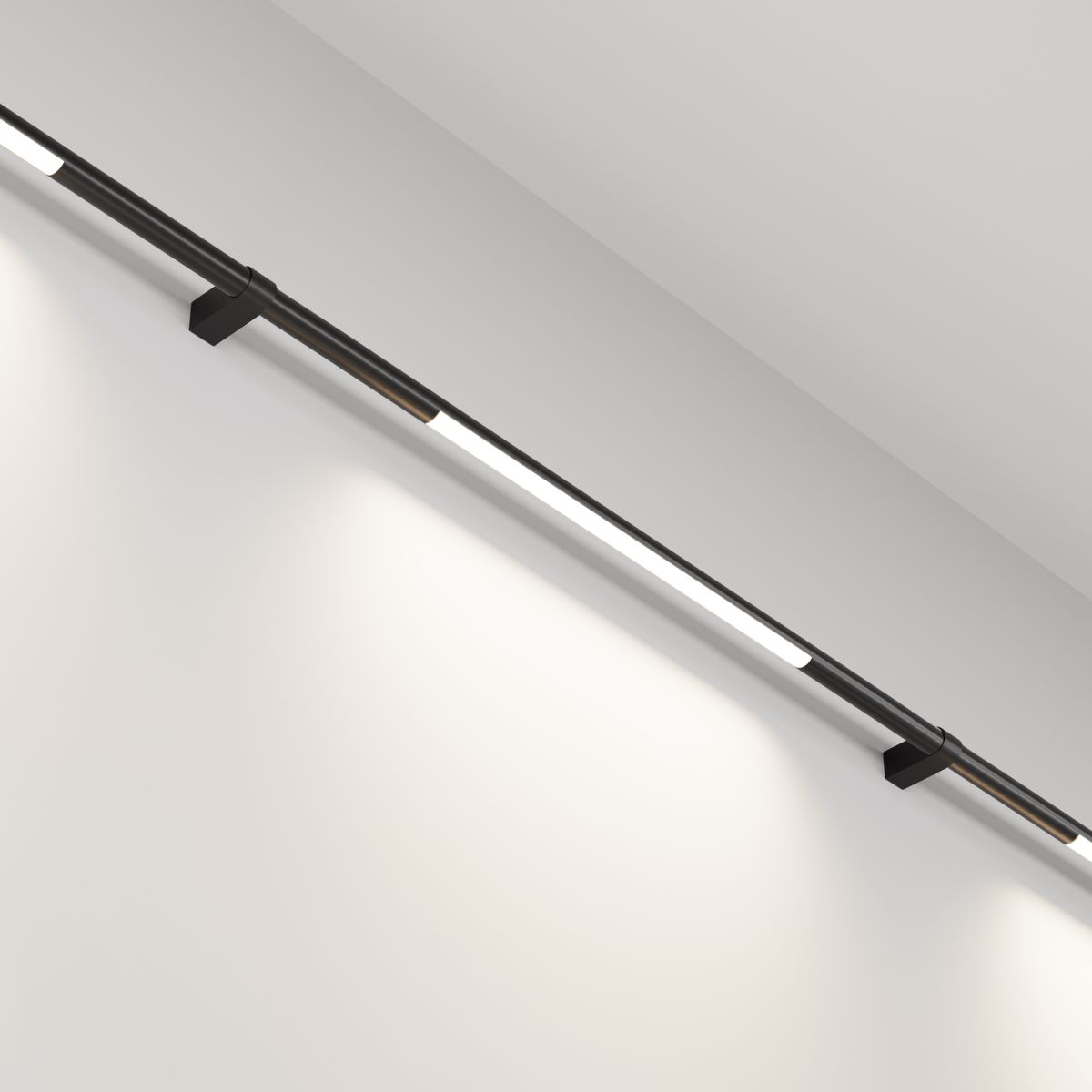 Трековый светильник Maytoni Basis C100CL-L500-12W3-6K-B в Санкт-Петербурге