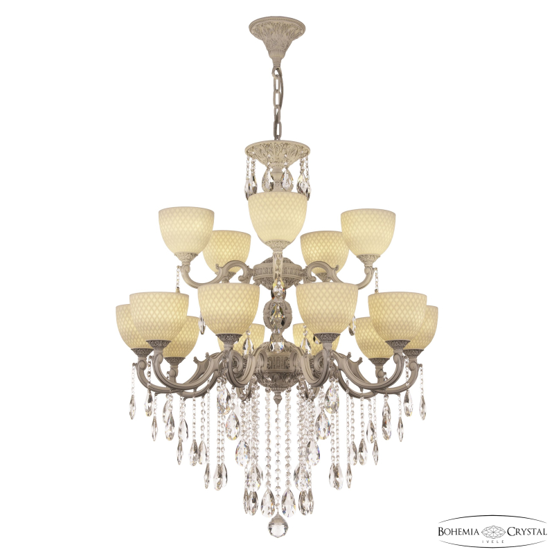 Подвесная люстра Bohemia Ivele Crystal AL78101/10+5/250/2D B WMN P1 U Wave в Санкт-Петербурге