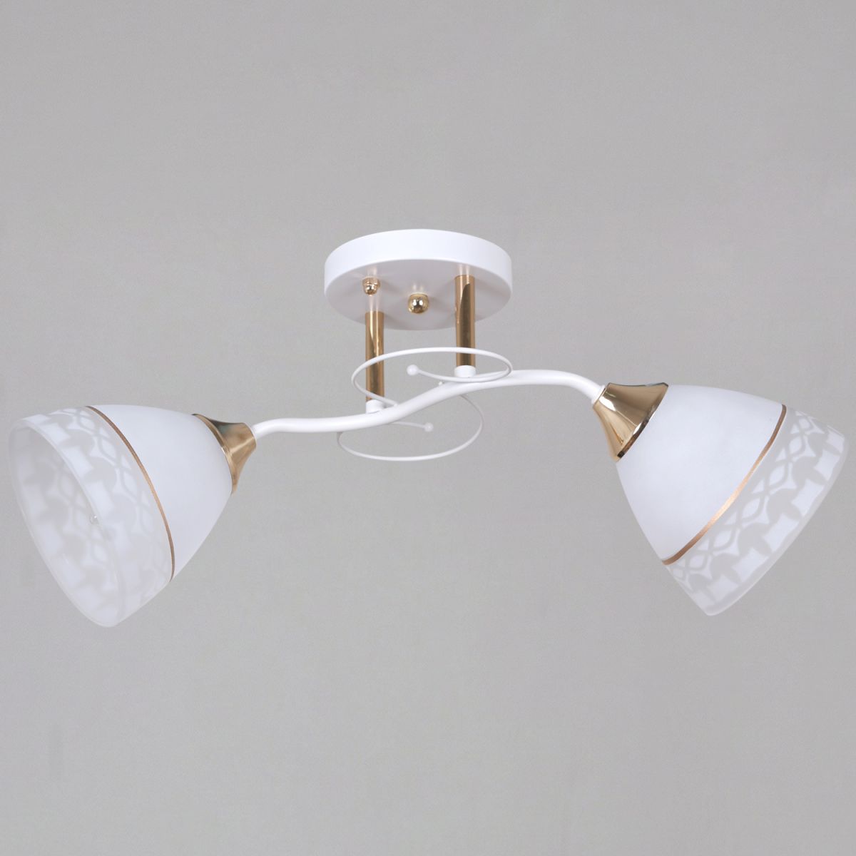 Потолочный светильник Reluce 11460-0.3-02 WH+FG в #REGION_NAME_DECLINE_PP#