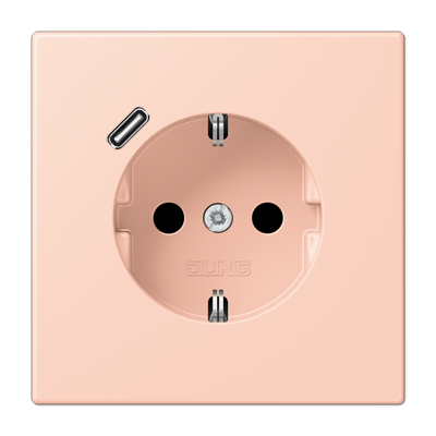 Розетка 2K+З USB Typ C Jung LC1520-18C234 в Санкт-Петербурге