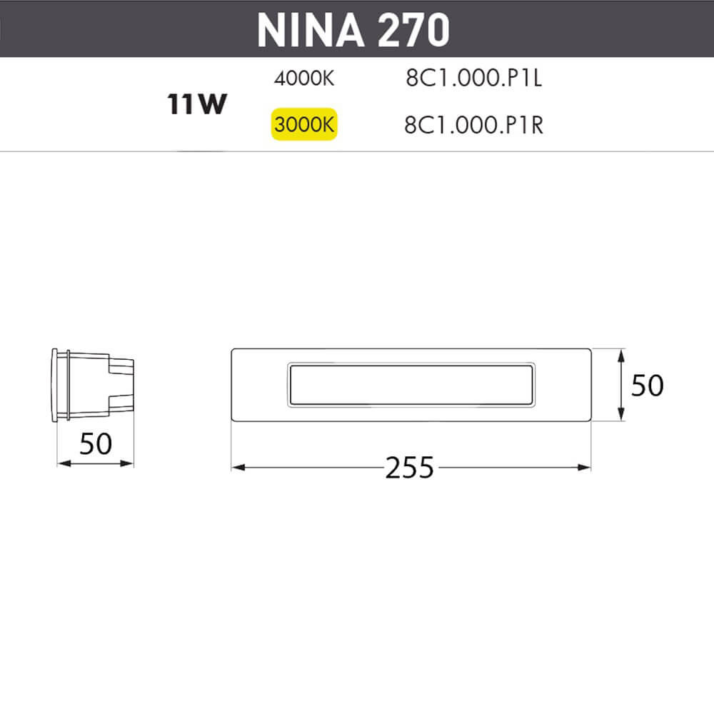 Уличный светодиодный светильник Fumagalli Nina 8C1.000.000.WYP1L в Санкт-Петербурге