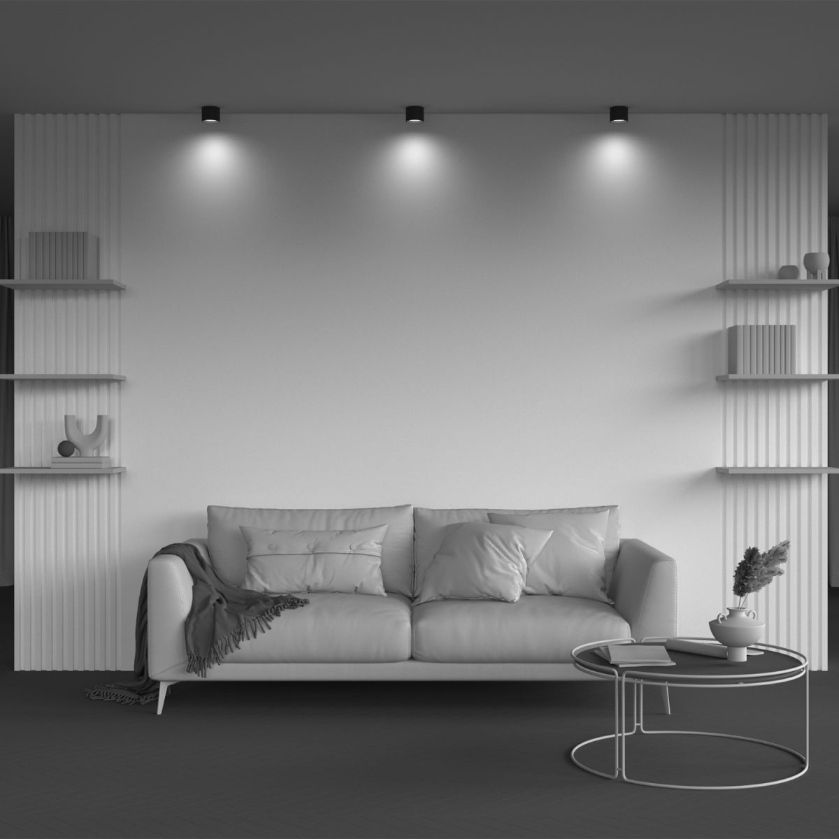 Потолочный светильник Maytoni Technical Calipso C106CL-GX53-B в Санкт-Петербурге