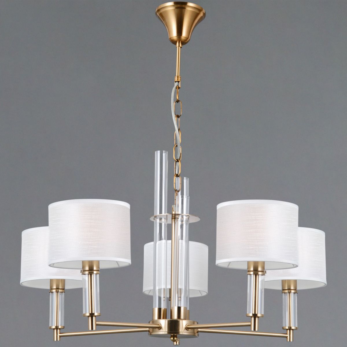 Подвесная люстра Illumico IL0755-5PSQ-25 BRASS GENOA в Санкт-Петербурге