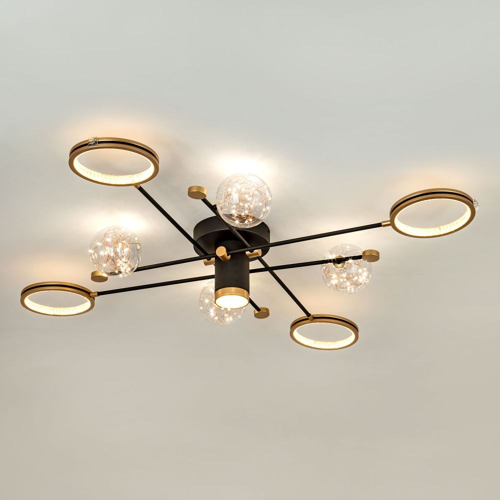 Потолочная люстра LED4U L3115-8 в Санкт-Петербурге