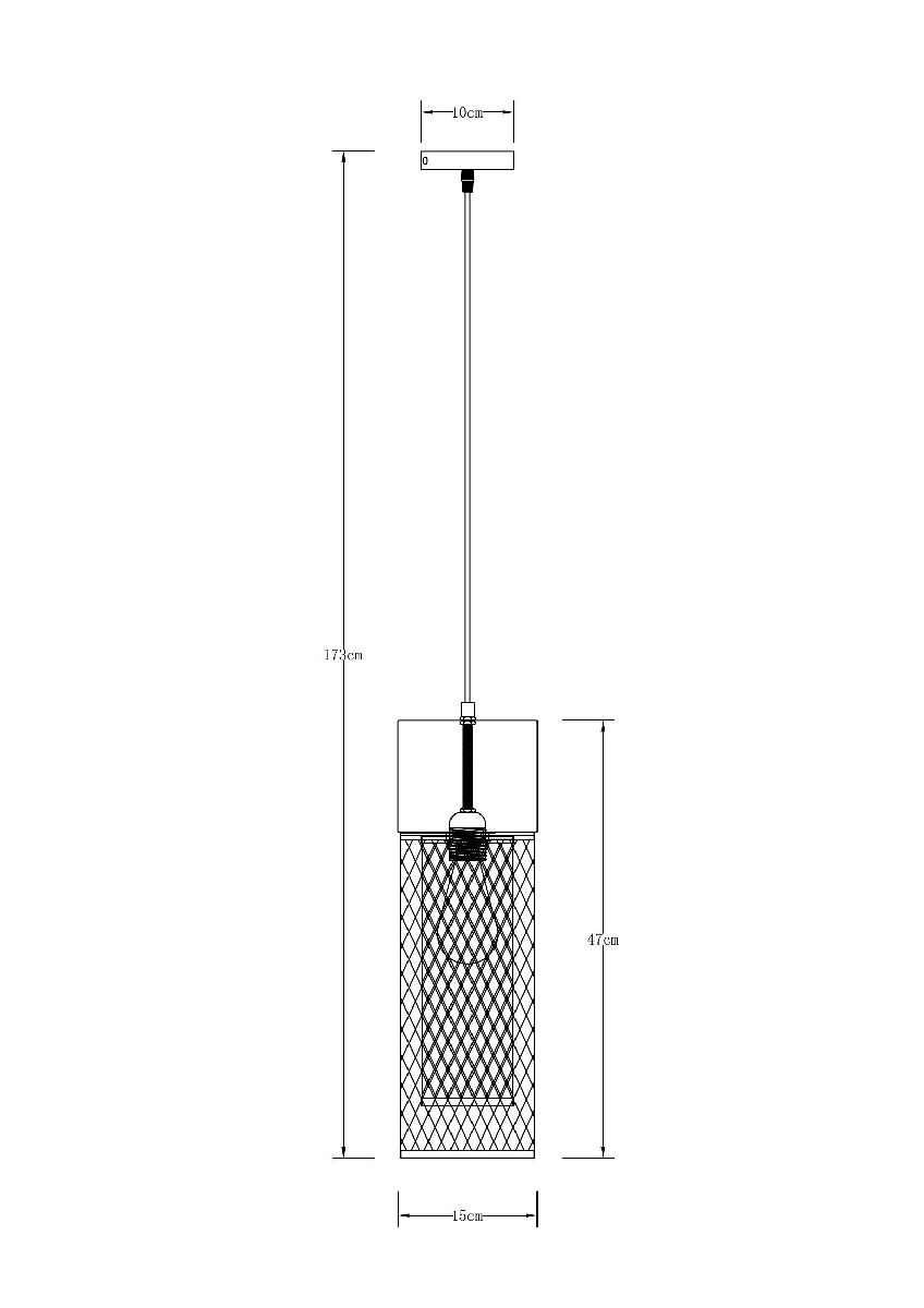 Подвесной светильник Arte Lamp Castello A7068SP-1BK в Санкт-Петербурге