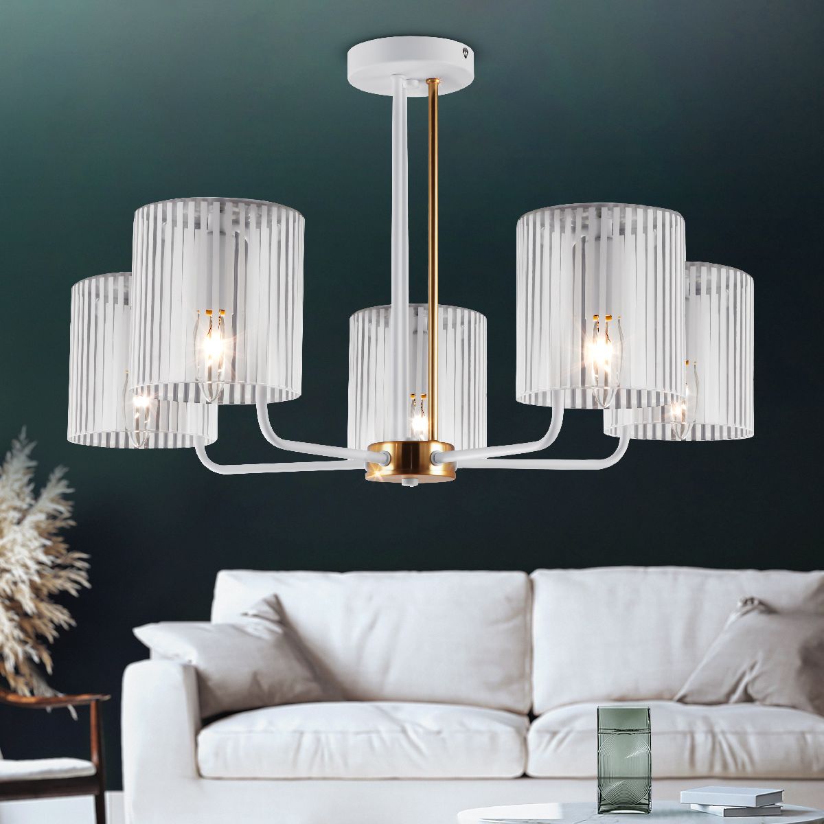 Потолочная люстра Rivoli Evonne 2088-305 Б0055642 УЦ в #REGION_NAME_DECLINE_PP#