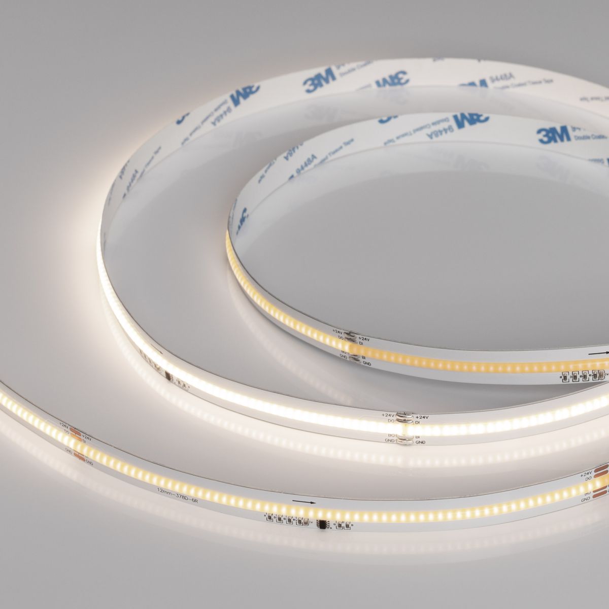 Светодиодная лента Arlight SPI-COB-X378-12mm 24V Day4000-PX21-BPT (8 W/m, IP20, 5m) (бегущий огонь) 063779 в Санкт-Петербурге