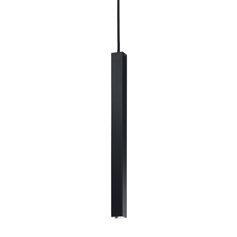 Подвесной светодиодный светильник Ideal Lux Ultrathin SP1 Small Square Nero 194202 в #REGION_NAME_DECLINE_PP#