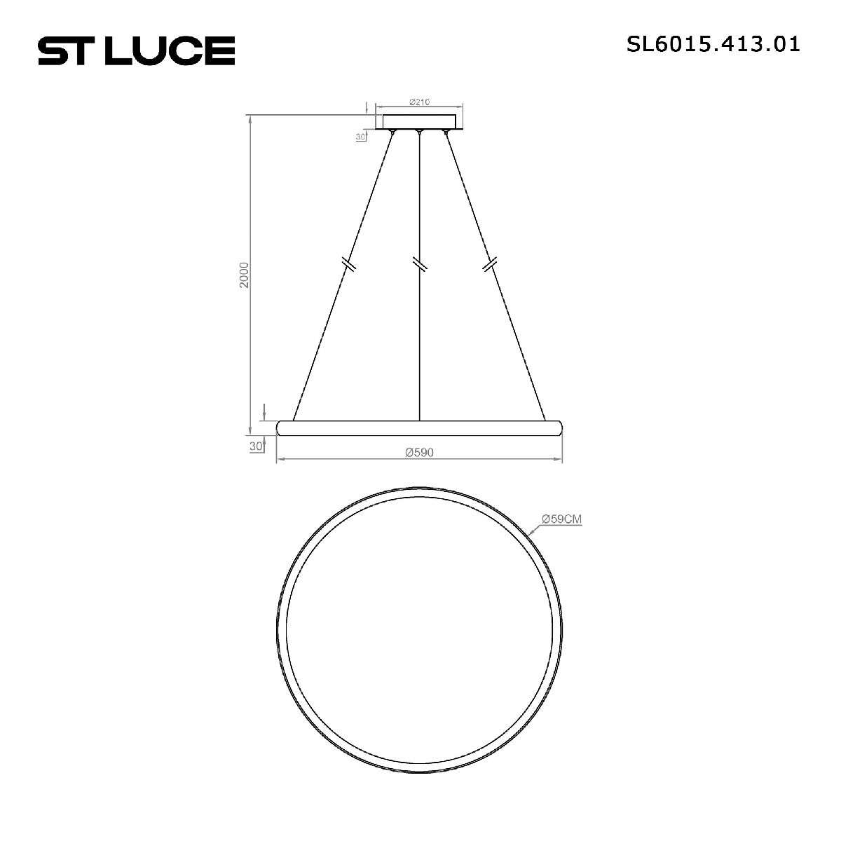 Подвесной светильник ST Luce Satellite SL6015.413.01 в Санкт-Петербурге