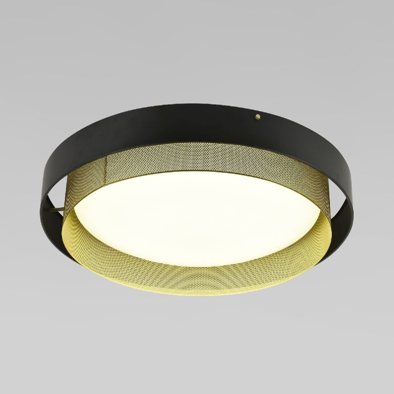 Потолочный светильник Eurosvet Imperio 90287/1 чёрный/золото Smart a061845 в Санкт-Петербурге