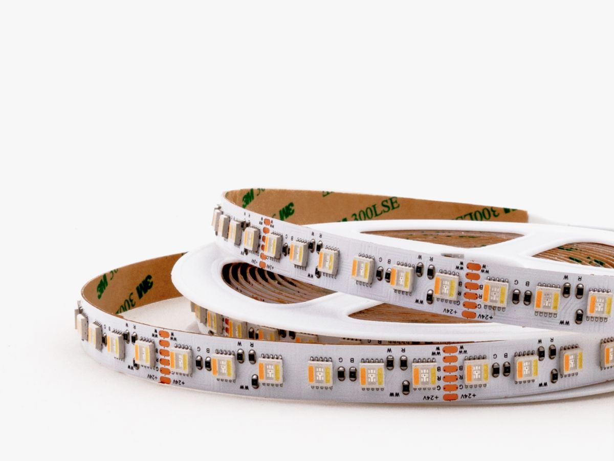Светодиодная лента LEDS POWER 5050 96/м (26,2Вт/м) 24В RGB+CCT 005997 в Санкт-Петербурге
