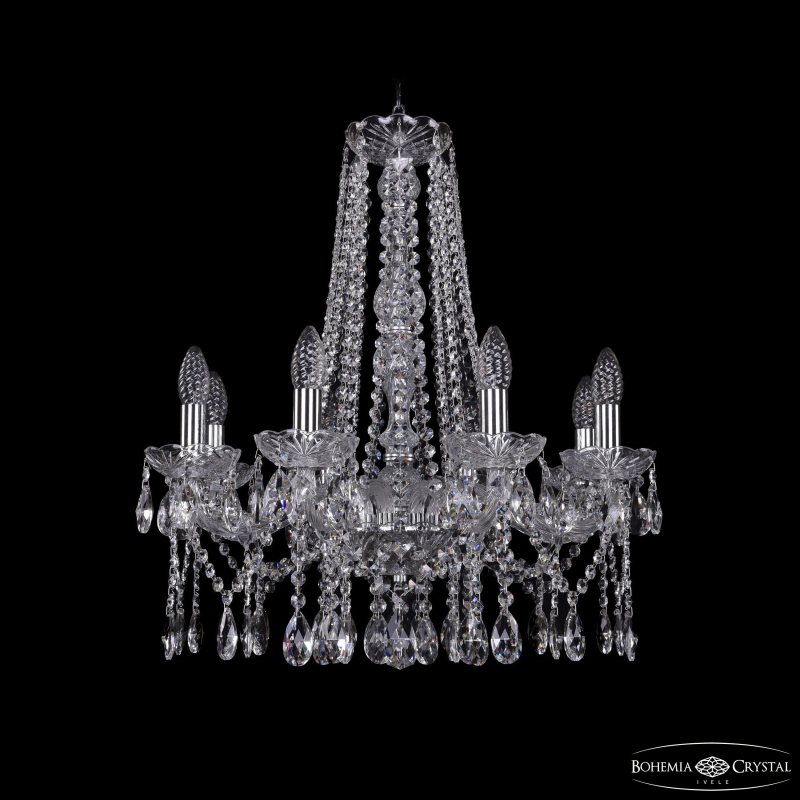 Подвесная люстра Bohemia Ivele Crystal 1413/8/200/h-61 Ni в Санкт-Петербурге