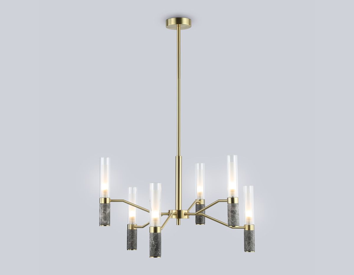 Люстра на штанге Ambrella Light High Light Ceramo Modern LH53353 в Санкт-Петербурге
