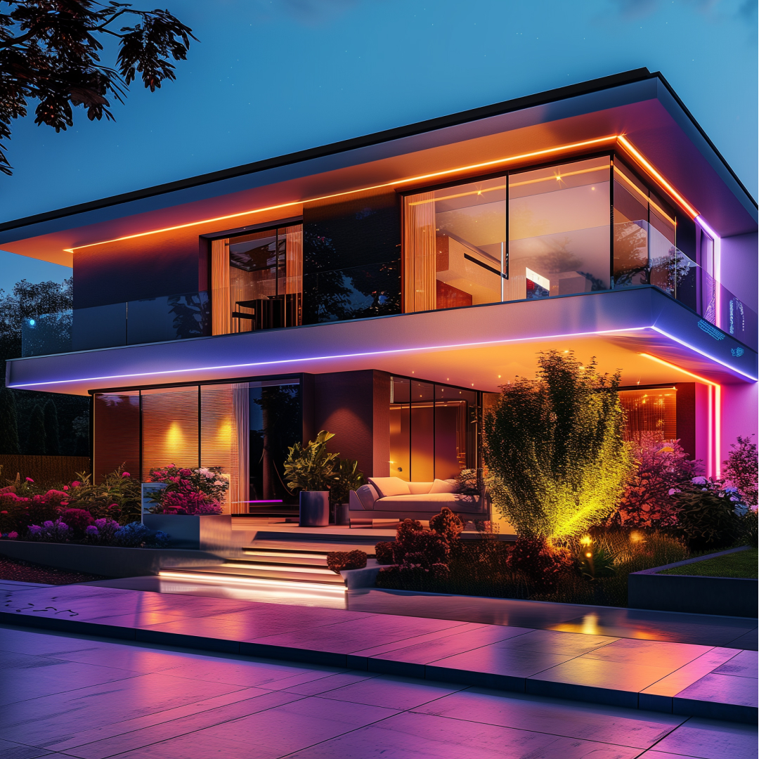 Комплект светодиодной ленты Apeyron 220В 12Вт/м, RGB, SMD5050, 60д/м, 5м, IP65 10-146 (контроллер - 1шт, заглушка - 1шт, крепеж - 5шт) в Санкт-Петербурге