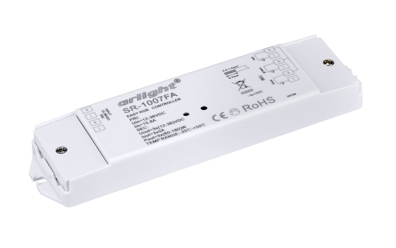 Контроллер Arlight Mini SR-1007FA (12-36V, 180-540W, 3CH) 017610 в Санкт-Петербурге