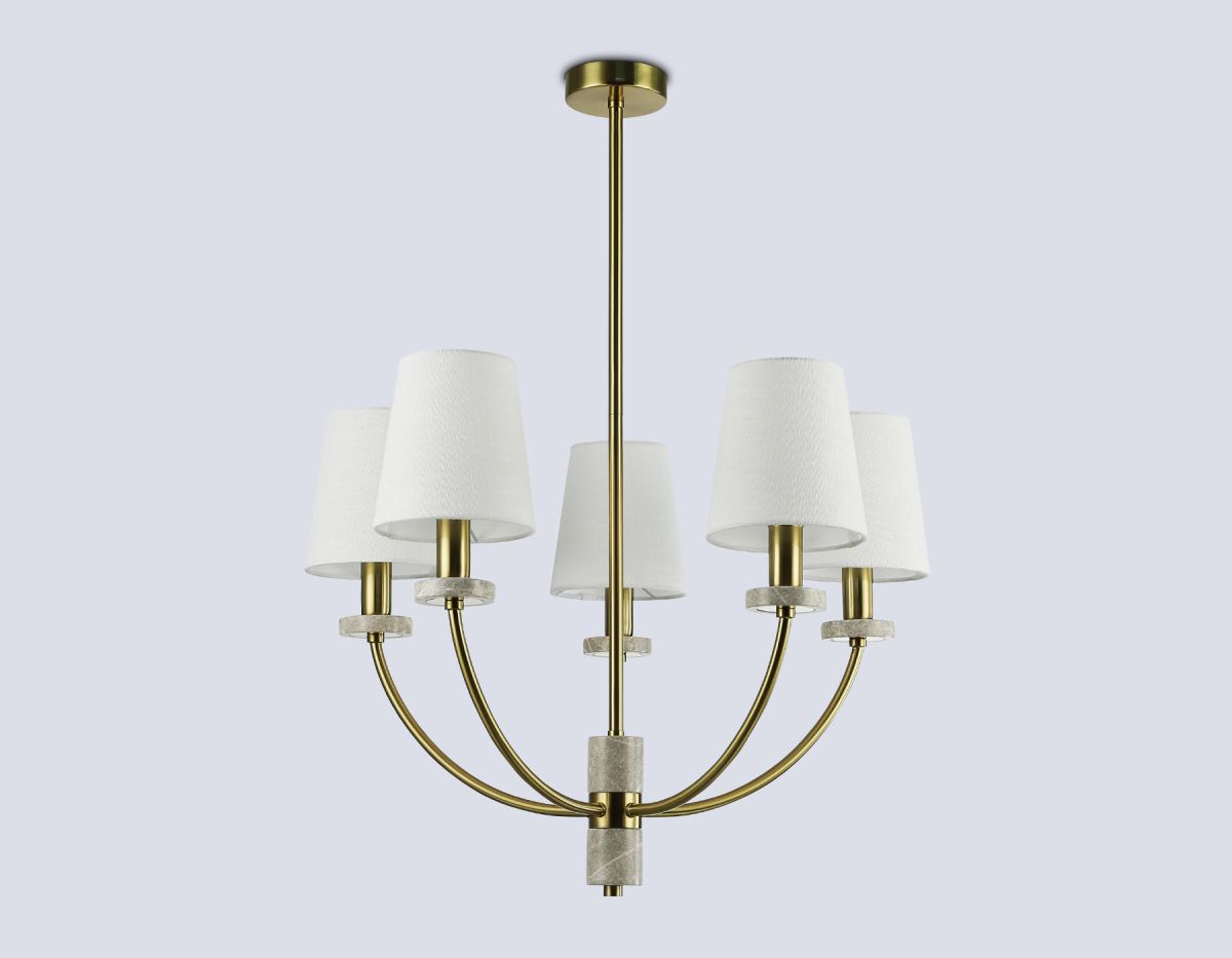 Люстра на штанге Ambrella Light High Light Ceramo Classic LH75351 в #REGION_NAME_DECLINE_PP#