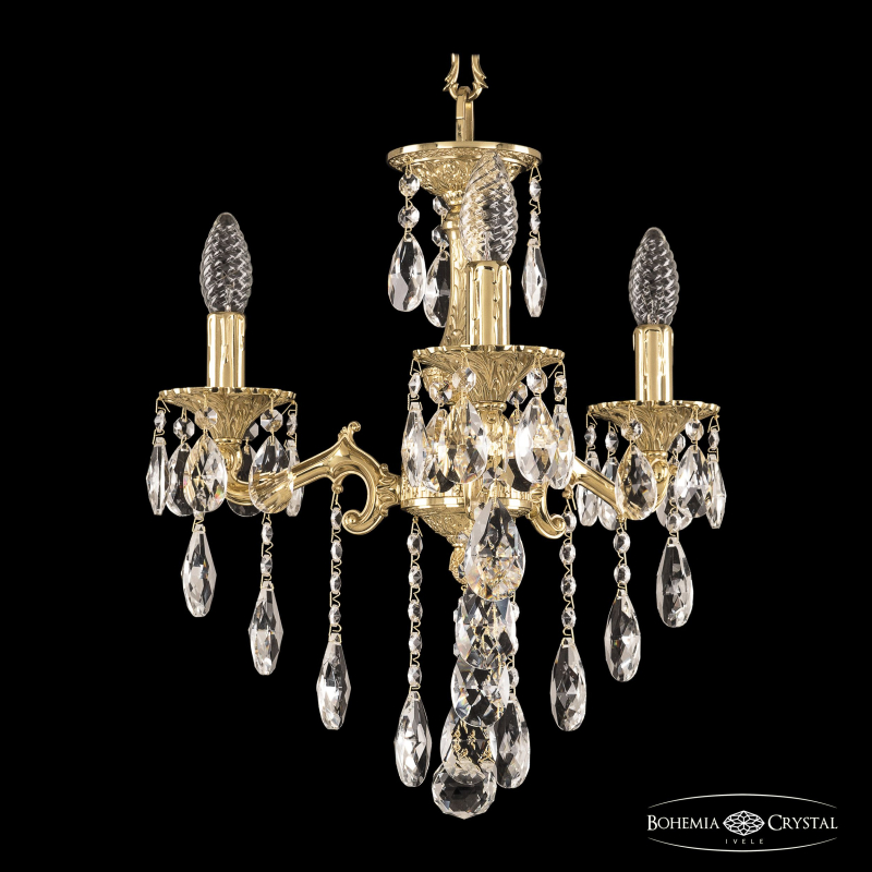 Подвесная люстра Bohemia Ivele Crystal Verona 72102/3/125 B G в Санкт-Петербурге