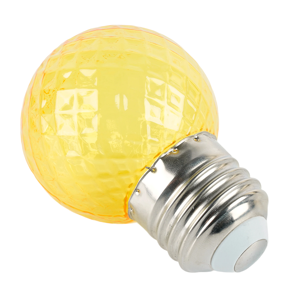 Лампа светодиодная Feron LB-385 шар желтый прозрачный E27 1W 230V 52161 в #REGION_NAME_DECLINE_PP#