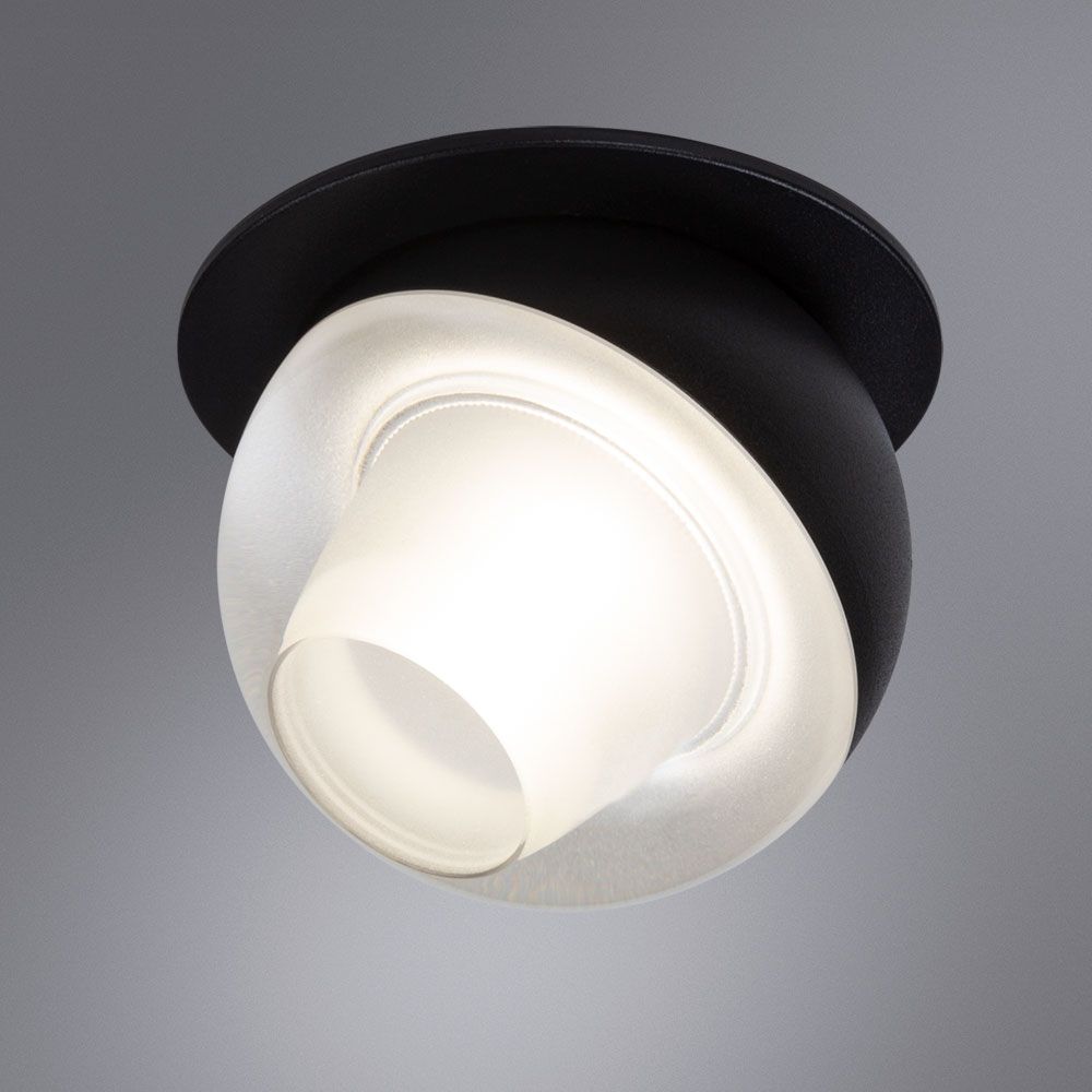 Встраиваемый светильник Arte Lamp Deneb A7249PL-1BK в Санкт-Петербурге