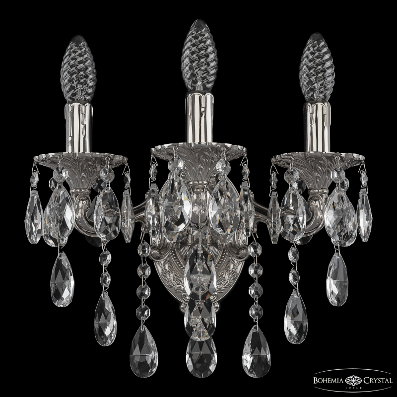 Бра классика Bohemia Ivele Crystal Verona 7202B11/3/125 B Ni в Санкт-Петербурге