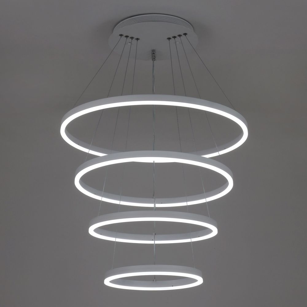 Каскадная люстра LED4U 55000-4 WH в Санкт-Петербурге