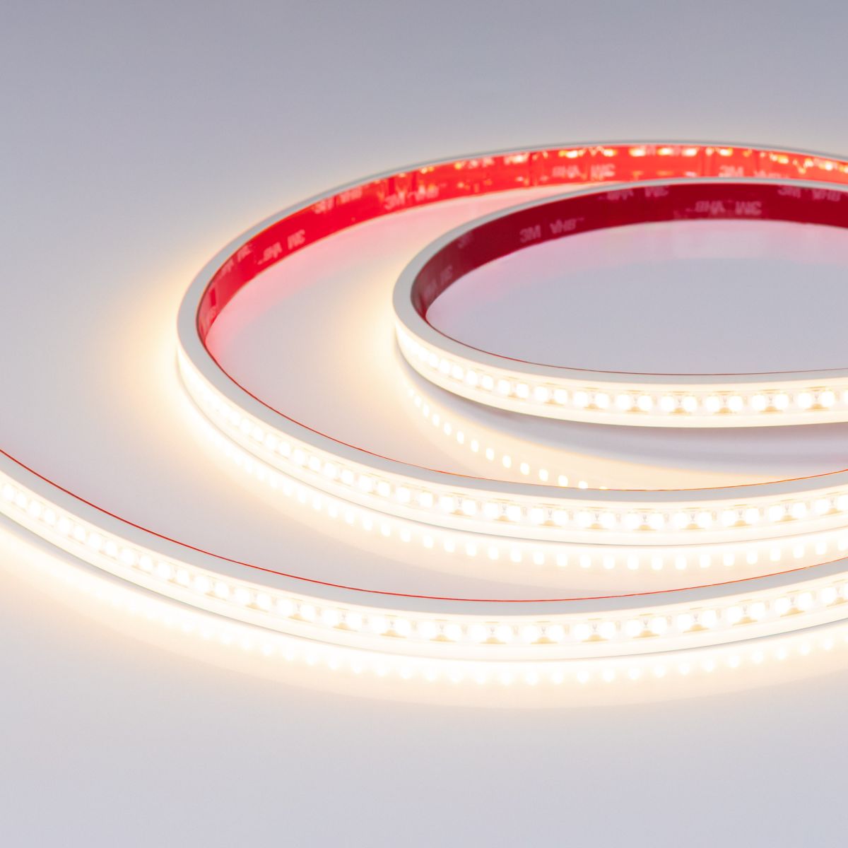 Светодиодная лента герметичная Arlight RTW-PS-A180-12mm 48V Warm3000-CX2 (19 W/m, IP67, 10m) (CRI>90) 063804 в Санкт-Петербурге