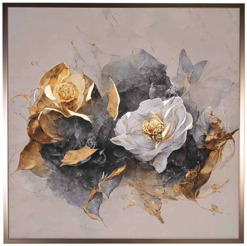 Холст Золотая роза Garda Decor 89VOR-GOLDEN ROSE в Санкт-Петербурге