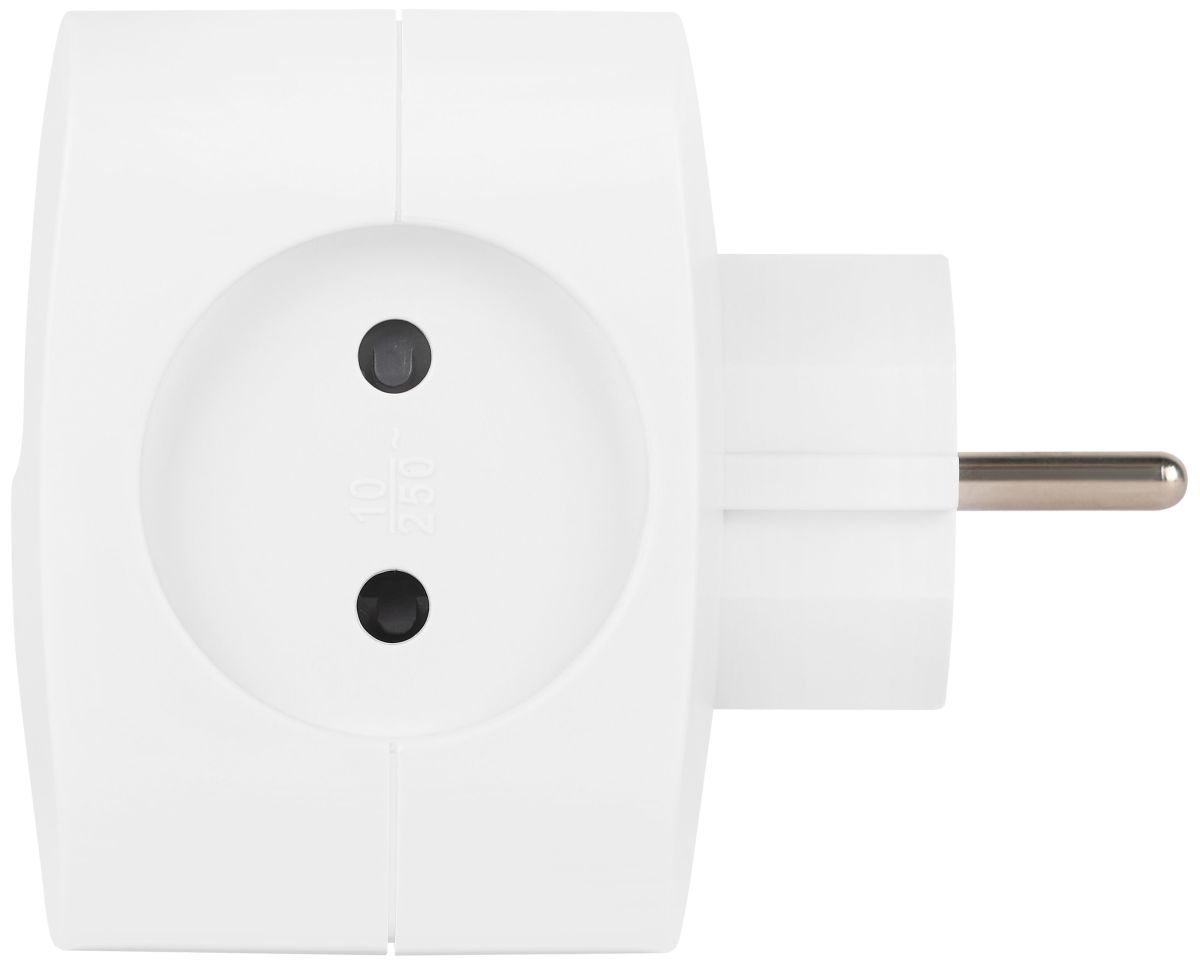 Разветвитель электрический ЭРА SP-4-3USBAC-W на 4 розетки + 3 USB A+C со шторками 10А белый Б0069083 в #REGION_NAME_DECLINE_PP#