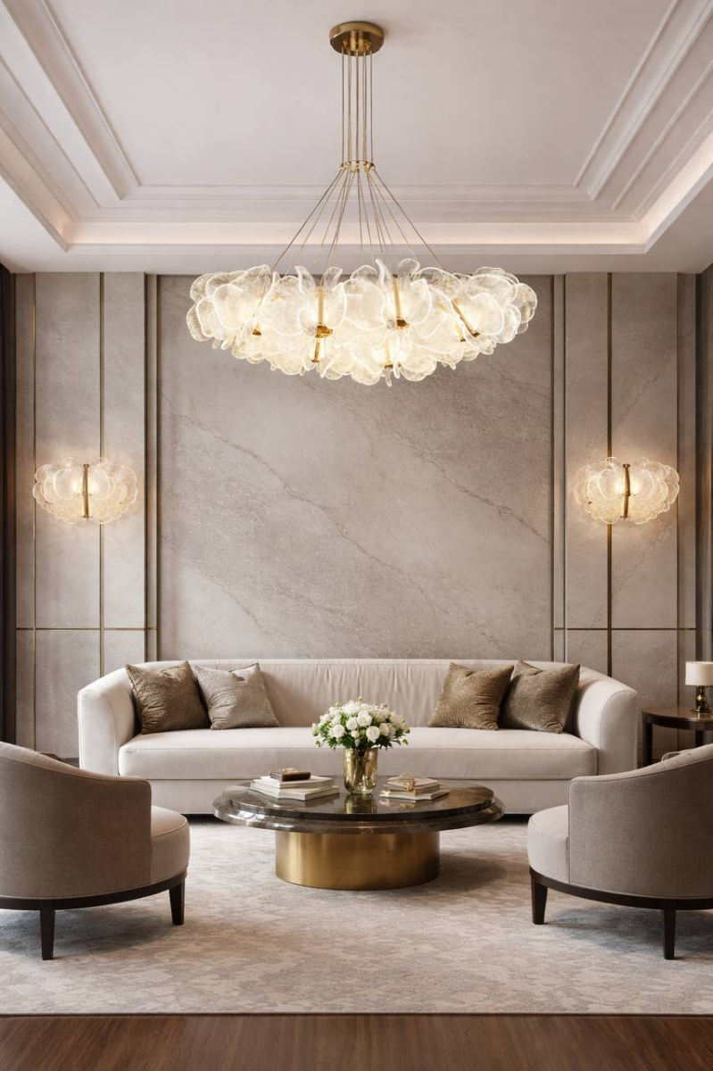 Подвесная люстра Modelux ML.6222.650 CP в Санкт-Петербурге