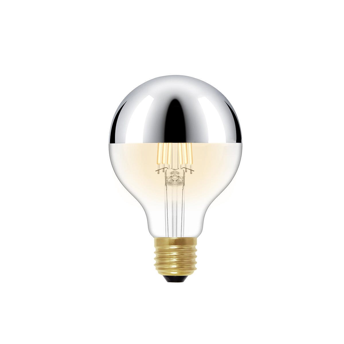 Ретро лампа светодиодная Loft It Edison Bulb G80LED Chrome в #REGION_NAME_DECLINE_PP#