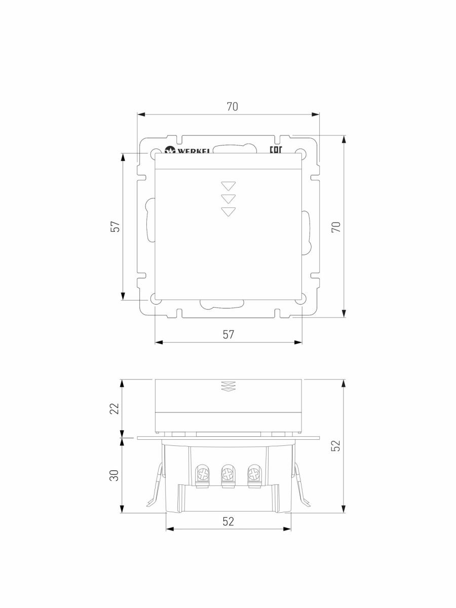 Электронный карточный выключатель Werkel 4690389155291 W1153101 a051130 в Санкт-Петербурге