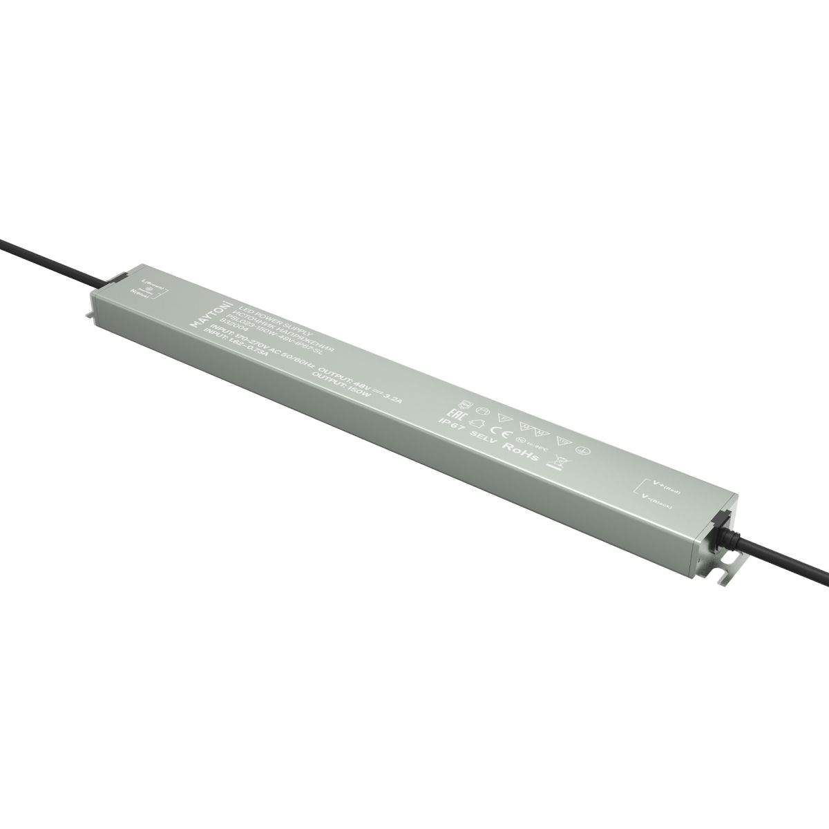 Блок питания Maytoni Led Strip PSL023 48В 150Вт IP 67 832004 в #REGION_NAME_DECLINE_PP#
