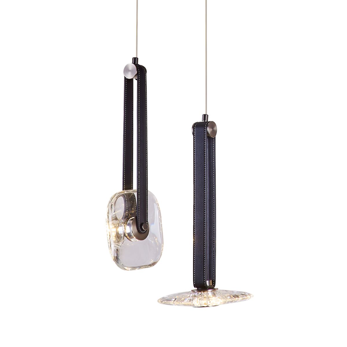 Подвесной светильник Delight Collection OD2553-2 black/clear в Санкт-Петербурге